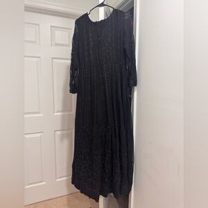 Elegant Black Lace Dress